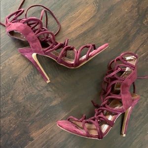 Burgundy Heels